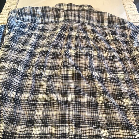 Men’s black and white dickies flannel size 2XL - Picture 8 of 8